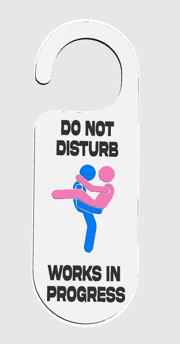 Do Not Disturb Sex 5 By Dukonedev Download Free Stl Model