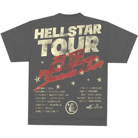 Hellstar Studios Biker Tour Tee Washed Black