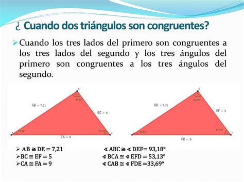 Ppt Congruencia De Figuras Planas Powerpoint Presentation Free