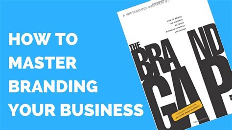 Defining your brand's personality, conceptualizing your visuals (such as a logo), claiming social media handles and custom email addresses should be on your. How to Master Branding your Business - YouTube