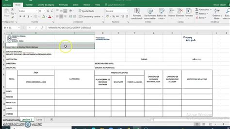 Planilla Excel Youtube