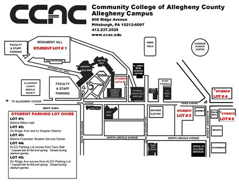 Ccac North Campus Map Zip Code Map