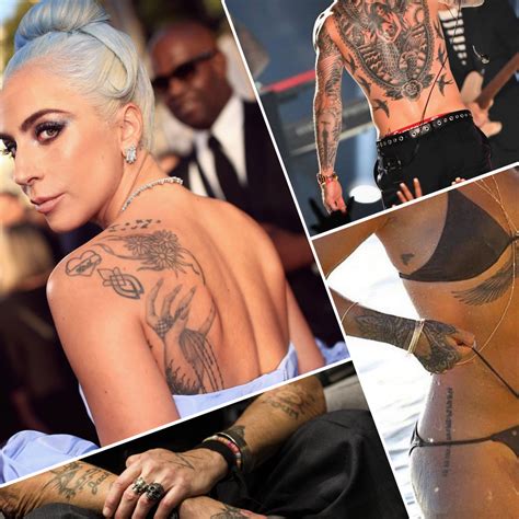 Best Tattoos On Celebrities Skin