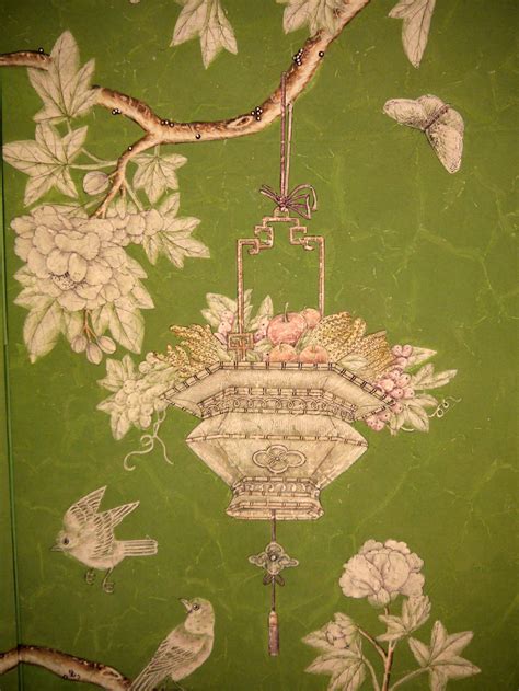 Gracie Handpainted Chinese Wallpaper Screen At 1stdibs