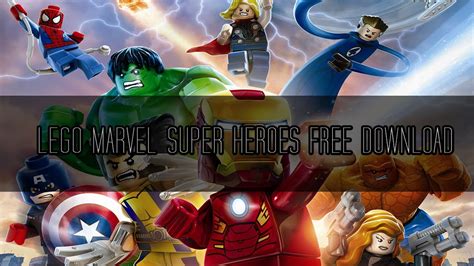 Lego Marvel Super Heroes Download Free Working Youtube