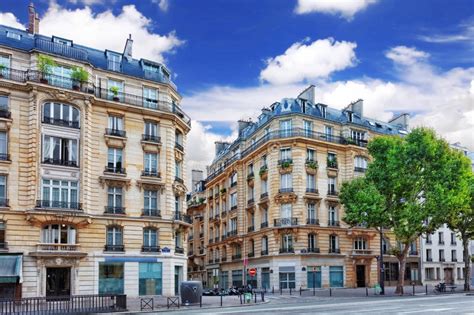 City Urban View On Building In Parisfrance Stock Image Image Of