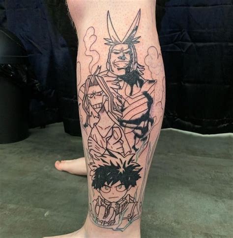 Anime Leg Tattoo Tattoo Joker