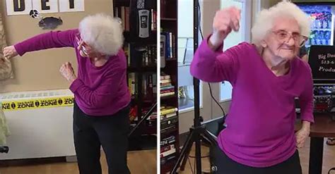 95 year old granny winning a rap dance battle will make your day positivity to success