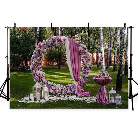 Flower Garland Weeding Backdrops For Photography G 199 Dbackdrop