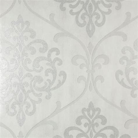 Norwall Striped Damask Vinyl Prepasted Wallpaper Covers 56 Sq Ft