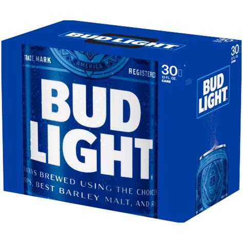 Bud Light 30 Pack Can