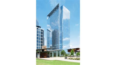 Houstons First Downtown Leed Platinum Office Building Hess Tower Is