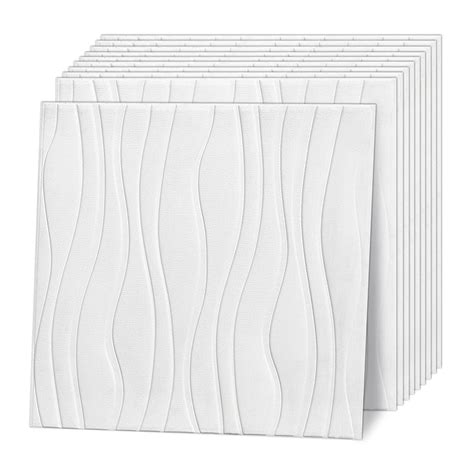 Buy Wasait 3d Wall Panels Peel And Stick Wave Large Faux Brick
