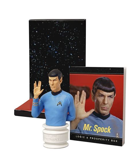 First Look Mr Spock Logic And Prosperity Box Mr Spock Spock Library