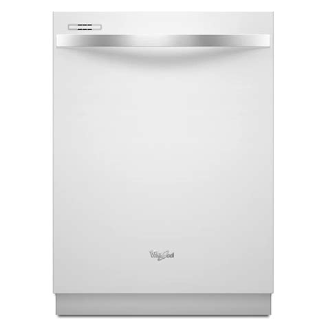 Whirlpool Gold 55 Decibel Top Control 24 In Built In Dishwasher White