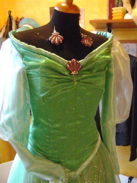 Ariel Green Dress New Design Disney Little Mermaid