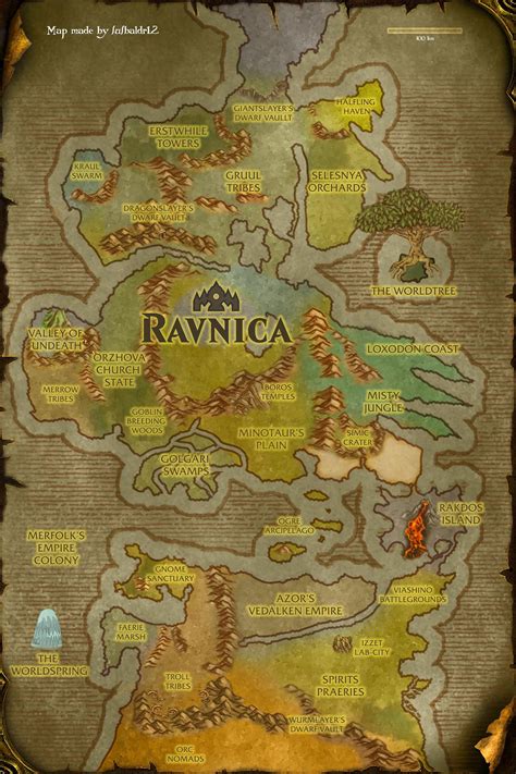 Ravnica Some Months Before The Guildpact Was Signed 10076 Years