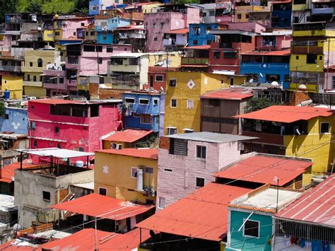 Caracas Shots Slum Life La Piedrita Barrios Pobres Venezuela Caracas