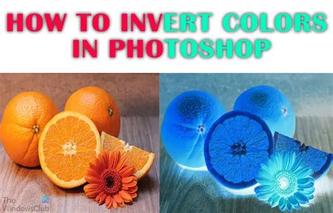 How To Invert Colors In Photoshop Trendradars