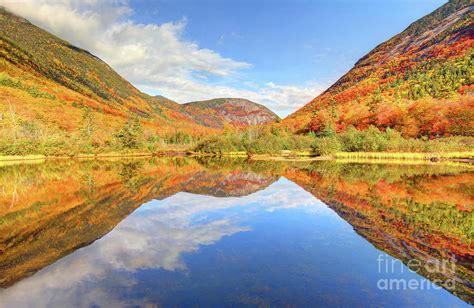 Saco Lake In Crawford Notch White Mountains New Hampshire Photograph