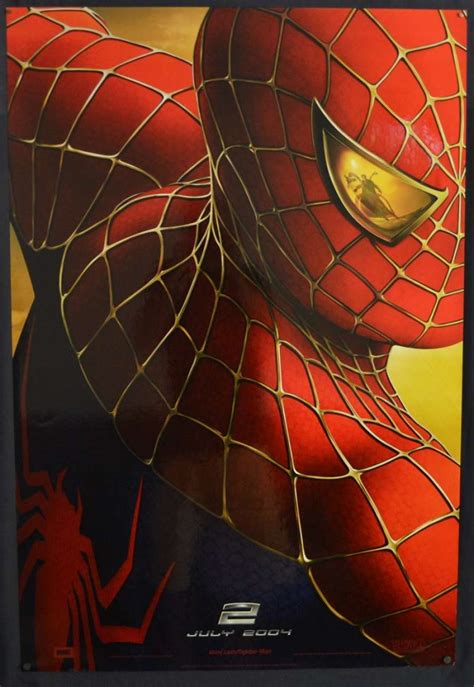 All About Movies Spiderman 2 Movie Poster Original One Sheet Usa 2004