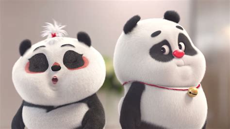 Bamboo Panda Dundun Enjoys Massage Chinese Short Animation 熊猫班卜