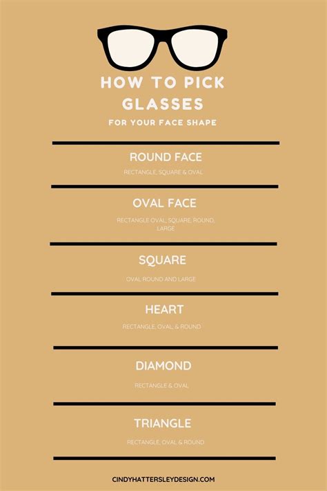 How To Pick Glasses For Your Face Shape Cindy Hattersley Design