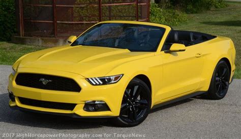 2018 Ford Mustang Convertible Yellow
