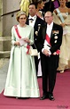 Los Grandes Duques Juan y Josefina Carlota de Luxemburgo en la boda del ...