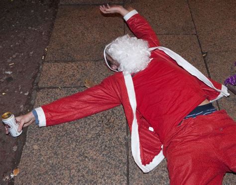 Hic Hic Ho Drunk Santa Lands In Casualty Real Life Stories News Reveal