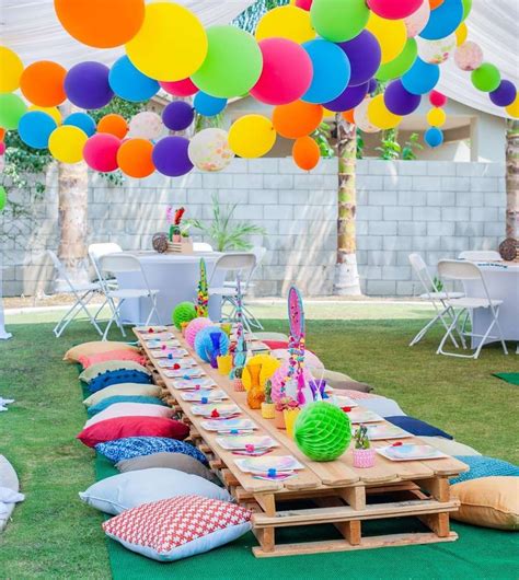 Backyard Birthday Parties Picnic Birthday Party Outdoors Birthday