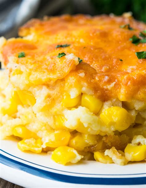 One thing i love about it is that the the casseroles comes out smooth and oh so flavorful. Paula Deen Corn Casserole-Crazy Delish Creamy Custard Corn ...