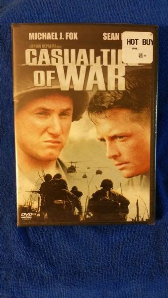 CASUALTIES OF WAR DVD MICHAEL J FOX SEAN PENN BRAND NEW SEALED