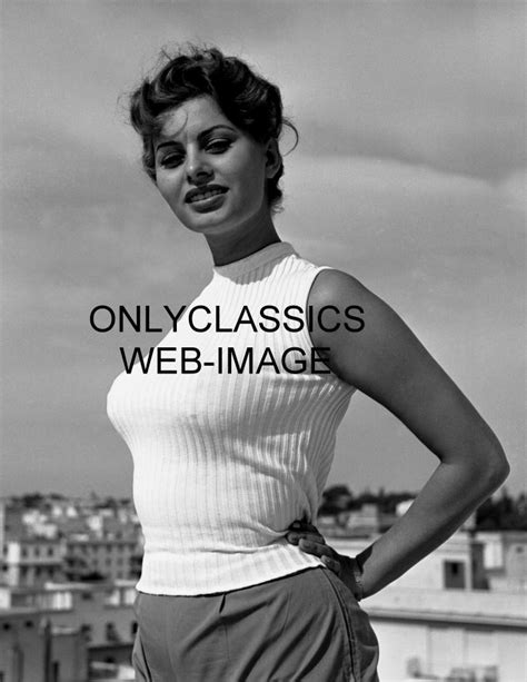 Young Pretty Voluptuous Sophia Loren Photo Print Hot Pinup Cheesecake