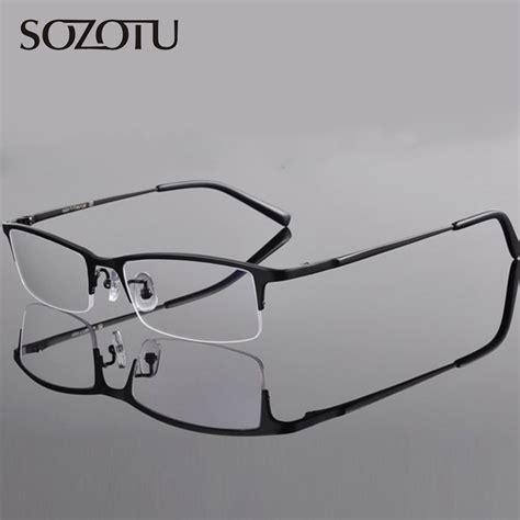 titanium optical eyeglasses frame men computer eye glasses myopia spectacle frame for male