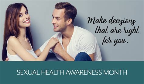 Sexual Health Awareness Month District Health Department