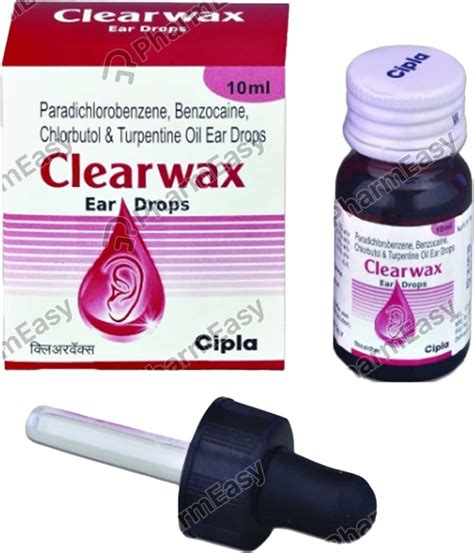 Clearwax Ear Drops 10ml Uses Side Effects Price And Dosage Pharmeasy