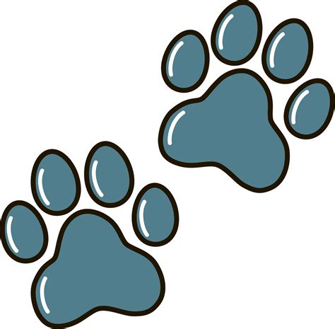 Paw Print Svg Dog Paw Prints Svg Dog Bone Svg Dog Paws Heart Paw