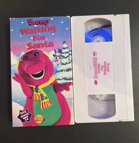 Barney And The Backyard Gang Waiting For Santa 1990 Vhs 1997 Edition