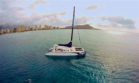 Enjoy 65 Ft Luxury Catamaran Charter In Honolulu Hawaii Getmyb