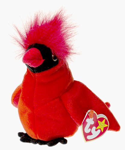 Ty Beanie Babies Mac Red Cardinal Original Baby With Tag For Sale