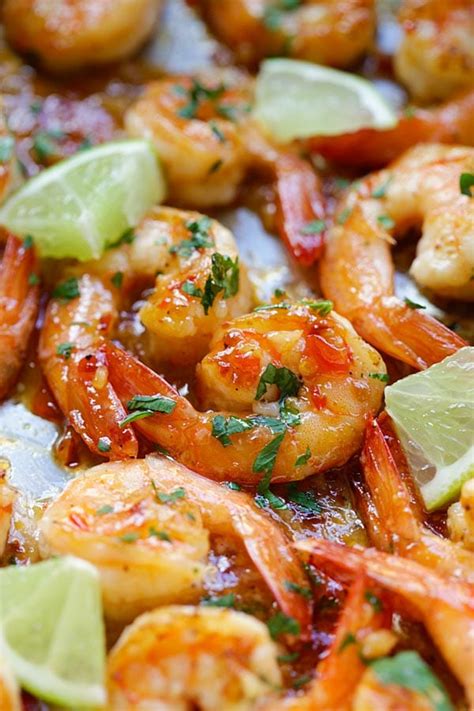 Sweet Chili Garlic Shrimp Easy Delicious Recipes