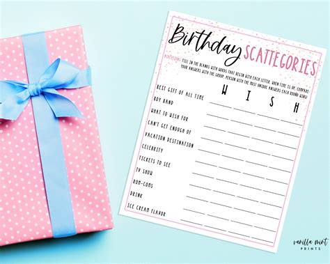 adult birthday party games bundle 7 birthday party games for etsy