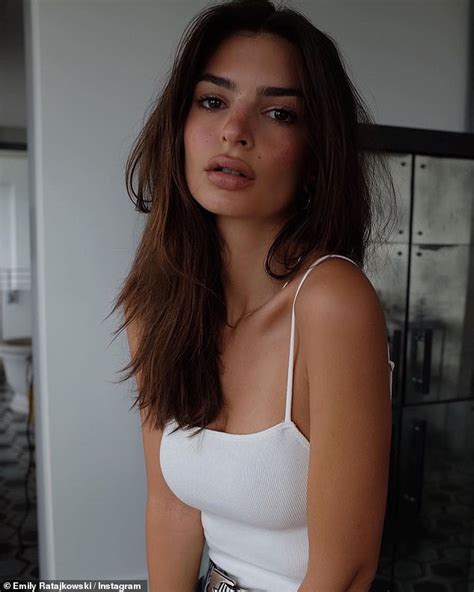 Emily Ratjkowski Shares Series Of Sultry Snaps In Bodysuit Before