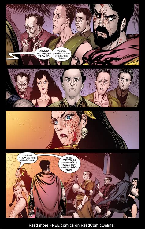 Read Online Queen Of Vampires Comic Issue