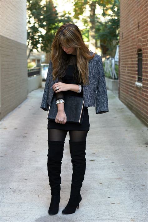 55 Ideas Of Outfit To Wear With Knee High Boots Instaloverz
