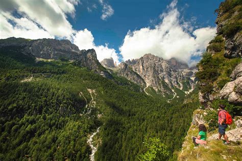 Hiking Trip Brenta Dolomites Dolomite Mountains