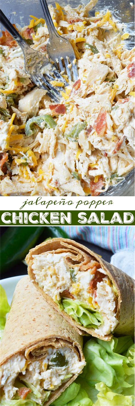 I'm using the o organics® air chilled. Jalapeño Popper Chicken Salad - WonkyWonderful