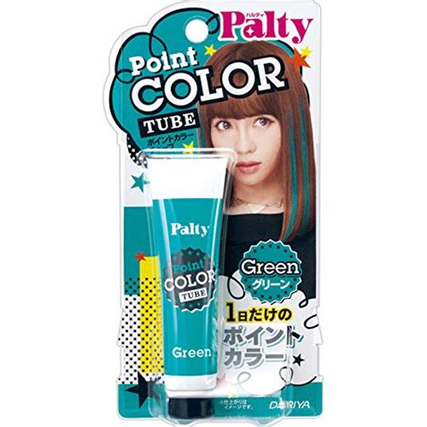 Dariya Palty Point Coloration Tube 15g 053oz Green Japanese Cream