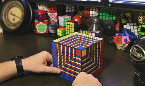 Watch This Guy Solve The Worlds Largest Rubiks Cube Its Insane